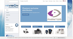 Desktop Screenshot of hsvision.de